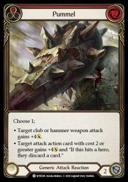 Pummel (Red) (Rainbow Foil)⁣ - Welcome to Rathe - Unlimited⁣ (Common)⁣ [WTR206]