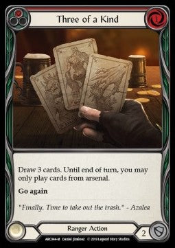 Three of a Kind (Normal)⁣ - Arcane Rising - First⁣ (Majestic)⁣ [ARC044-M]