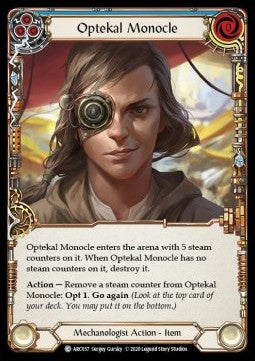 Optekal Monocle (Normal)⁣ - Arcane Rising - Unlimited⁣ (Common)⁣ [ARC037]