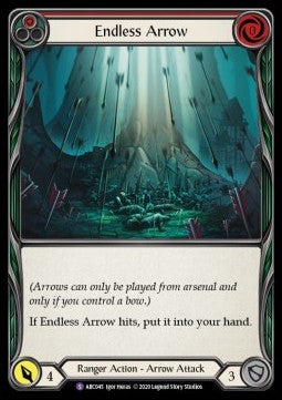 Endless Arrow (Normal)⁣ - Arcane Rising - Unlimited⁣ (Super Rare)⁣ [ARC045]