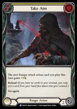 Take Aim (Yellow) (Normal)⁣ - Arcane Rising - Unlimited⁣ (Rare)⁣ [ARC055]