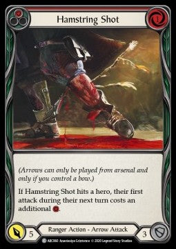 Hamstring Shot (Red) (Normal)⁣ - Arcane Rising - Unlimited⁣ (Common)⁣ [ARC060]