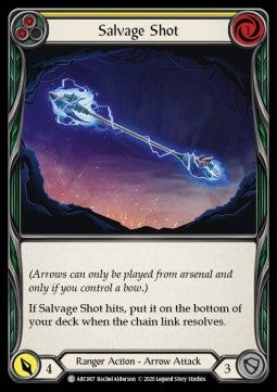 Salvage Shot (Yellow) (Normal)⁣ - Arcane Rising - Unlimited⁣ (Common)⁣ [ARC067]