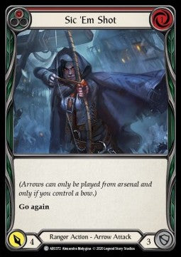 Sic 'Em Shot (Red) (Normal)⁣ - Arcane Rising - Unlimited⁣ (Common)⁣ [ARC072]