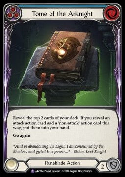 Tome of the Arknight (Normal)⁣ - Arcane Rising - Unlimited⁣ (Super Rare)⁣ [ARC084]