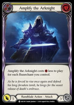 Amplify the Arknight (Yellow) (Normal)⁣ - Arcane Rising - Unlimited⁣ (Common)⁣ [ARC095]