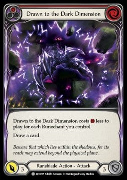 Drawn to the Dark Dimension (Red) (Normal)⁣ - Arcane Rising - Unlimited⁣ (Common)⁣ [ARC097]