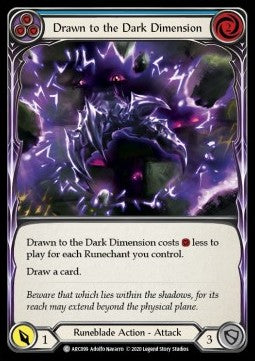 Drawn to the Dark Dimension (Blue) (Normal)⁣ - Arcane Rising - Unlimited⁣ (Common)⁣ [ARC099]