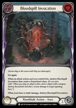 Bloodspill Invocation (Blue) (Normal)⁣ - Arcane Rising - Unlimited⁣ (Common)⁣ [ARC108]
