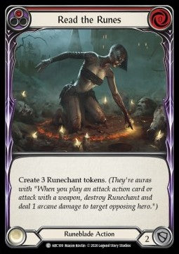 Read the Runes (Red) (Normal)⁣ - Arcane Rising - Unlimited⁣ (Common)⁣ [ARC109]