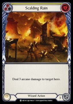 Scalding Rain (Yellow) (Normal)⁣ - Arcane Rising - Unlimited⁣ (Common)⁣ [ARC142]