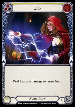 Zap (Yellow) (Normal)⁣ - Arcane Rising - Unlimited⁣ (Common)⁣ [ARC145]