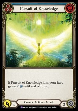 Pursuit of Knowledge (Normal)⁣ - Arcane Rising - Unlimited⁣ (Super Rare)⁣ [ARC161]