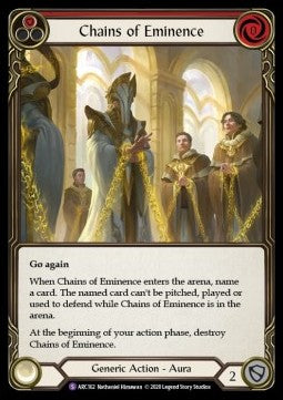 Chains of Eminence (Normal)⁣ - Arcane Rising - Unlimited⁣ (Super Rare)⁣ [ARC162]