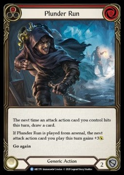 Plunder Run (Red) (Normal)⁣ - Arcane Rising - Unlimited⁣ (Rare)⁣ [ARC170]