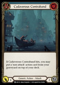 Cadaverous Contraband (Blue) (Normal)⁣ - Arcane Rising - Unlimited⁣ (Common)⁣ [ARC181]