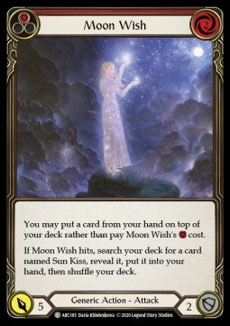 Moon Wish (Red) (Normal)⁣ - Arcane Rising - Unlimited⁣ (Common)⁣ [ARC185]