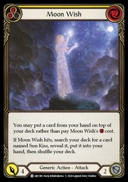 Moon Wish (Yellow) (Normal)⁣ - Arcane Rising - Unlimited⁣ (Common)⁣ [ARC186]