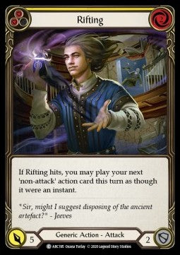 Rifting (Yellow) (Normal)⁣ - Arcane Rising - Unlimited⁣ (Common)⁣ [ARC195]