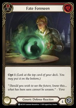 Fate Foreseen (Red) (Normal)⁣ - Arcane Rising - Unlimited⁣ (Common)⁣ [ARC200]