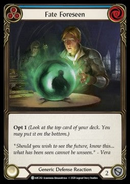 Fate Foreseen (Blue) (Rainbow Foil)⁣ - Arcane Rising - Unlimited⁣ (Common)⁣ [ARC202]
