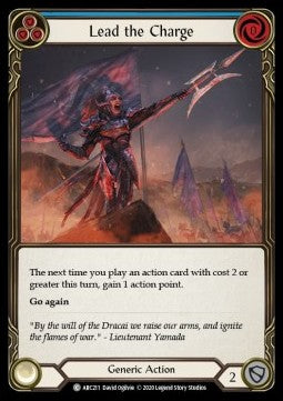 Lead the Charge (Blue) (Normal)⁣ - Arcane Rising - Unlimited⁣ (Common)⁣ [ARC211]