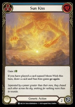 Sun Kiss  (Blue) (Normal)⁣ - Arcane Rising - Unlimited⁣ (Common)⁣ [ARC214]