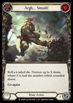 Argh... Smash! (Normal)⁣ - Crucible of War - Unlimited⁣ (Majestic)⁣ [CRU009]
