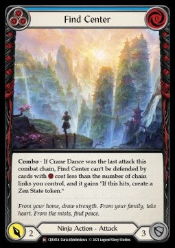 Find Center (Rainbow Foil)⁣ - Crucible of War - Unlimited⁣ (Majestic)⁣ [CRU054]