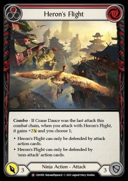 Heron's Flight (Rainbow Foil)⁣ - Crucible of War - Unlimited⁣ (Majestic)⁣ [CRU056]