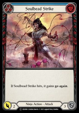 Soulbead Strike (Blue) (Normal)⁣ - Crucible of War - Unlimited⁣ (Common)⁣ [CRU068]