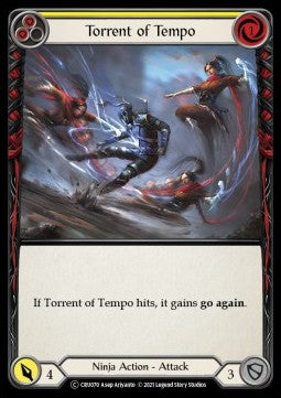 Torrent of Tempo (Yellow) (Normal)⁣ - Crucible of War - Unlimited⁣ (Common)⁣ [CRU070]