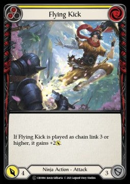 Flying Kick (Yellow) (Normal)⁣ - Crucible of War - Unlimited⁣ (Common)⁣ [CRU064]