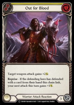 Out for Blood (Yellow) (Normal)⁣ - Crucible of War - Unlimited⁣ (Common)⁣ [CRU089]