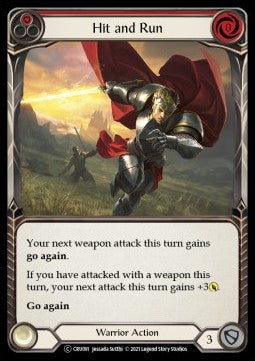Hit and Run (Red) (Normal)⁣ - Crucible of War - Unlimited⁣ (Common)⁣ [CRU091]