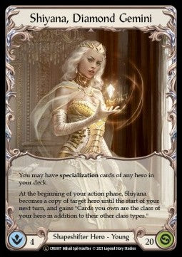 Shiyana, Diamond Gemini (Rainbow Foil)⁣ - Crucible of War - Unlimited⁣ (Legendary)⁣ [CRU097]