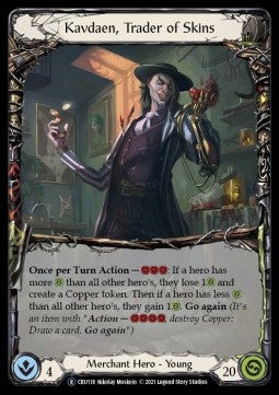 Kavdaen, Trader of Skins (Rainbow Foil)⁣ - Crucible of War - Unlimited⁣ (Rare)⁣ [CRU118]