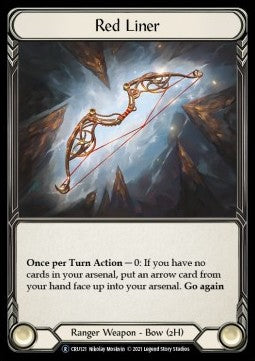 Red Liner (Rainbow Foil)⁣ - Crucible of War - Unlimited⁣ (Rare)⁣ [CRU121]