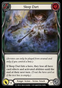 Sleep Dart (Yellow) (Normal)⁣ - Crucible of War - Unlimited⁣ (Common)⁣ [CRU133]