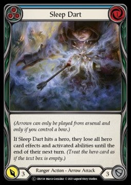 Sleep Dart (Blue) (Normal)⁣ - Crucible of War - Unlimited⁣ (Common)⁣ [CRU134]