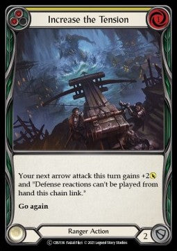 Increase the Tension (Yellow) (Normal)⁣ - Crucible of War - Unlimited⁣ (Common)⁣ [CRU136]