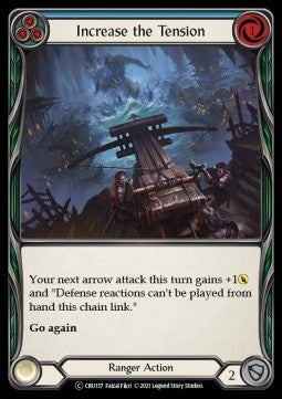 Increase the Tension (Blue) (Normal)⁣ - Crucible of War - Unlimited⁣ (Common)⁣ [CRU137]