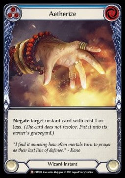 Aetherize (Rainbow Foil)⁣ - Crucible of War - Unlimited⁣ (Majestic)⁣ [CRU164]