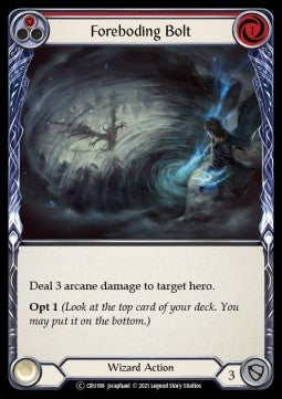 Foreboding Bolt (Red) (Normal)⁣ - Crucible of War - Unlimited⁣ (Common)⁣ [CRU168]