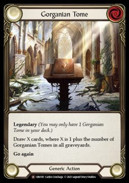 Gorganian Tome (Rainbow Foil)⁣ - Crucible of War - Unlimited⁣ (Majestic)⁣ [CRU181]