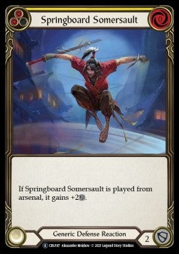 Springboard Somersault (Normal)⁣ - Crucible of War - Unlimited⁣ (Rare)⁣ [CRU187]