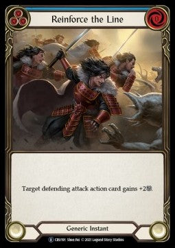 Reinforce the Line (Blue) (Normal)⁣ - Crucible of War - Unlimited⁣ (Rare)⁣ [CRU191]