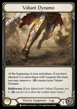 Valiant Dynamo (Cold Foil)⁣ - Monarch - First⁣ (Legendary)⁣ [MON107]