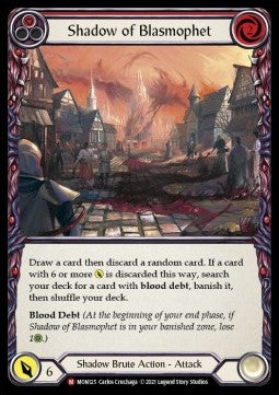 Shadow of Blasmophet (Rainbow Foil)⁣ - Monarch - First⁣ (Majestic)⁣ [MON125]