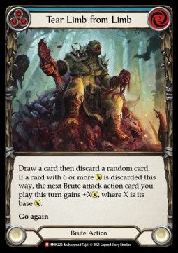 Tear Limb from Limb (Rainbow Foil)⁣ - Monarch - First⁣ (Majestic)⁣ [MON222]